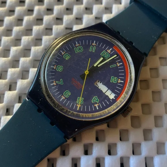 Swatch | Accessories | Swatch Watch Gn74 Good Shape | Poshmark display picture 1